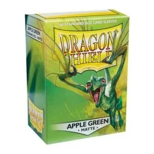 100 DRAGON SHIELD MATTE - APPLE GREEN