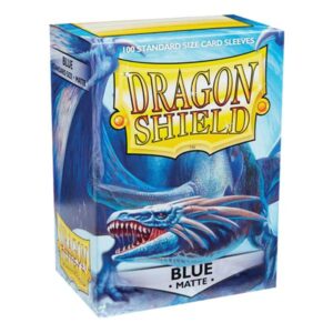 100 DRAGON SHIELD MATTE - BLUE