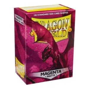 100 DRAGON SHIELD MATTE - MAGENTA