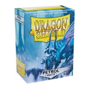100 DRAGON SHIELD MATTE - PETROL