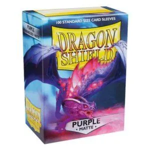 100 DRAGON SHIELD MATTE - PURPLE