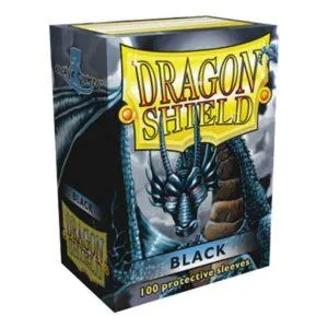 100 SLEEVESDRAGON SHIELD - BLACK