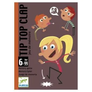 JEU DE CARTES - TIP TOP CLAP - DJECO