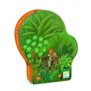 PUZZLE SILHOUETTE - DANS LA JUNGLE