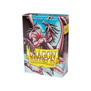 60 DRAGON SHIELD MATTE JAPANESE - SLEEVES PINK