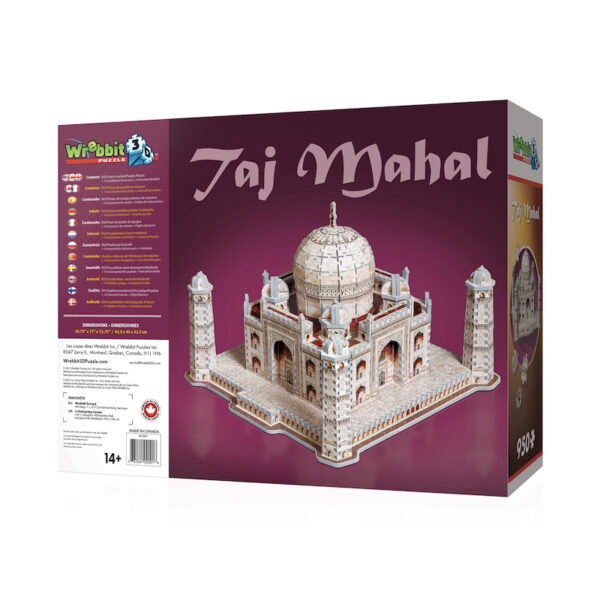 PUZZLE WREBBIT 3D - LES CLASSQIUES : TAJ MAHAL - 950 PIECES – Image 5