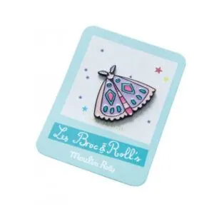 PIN'S PAPILLON - BROC N'ROLL - MOULIN ROTY