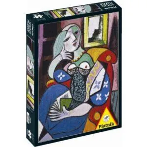PUZZLE PIATNIK - PICASSO : FEMME AVEC UN LIVRE - 1000 PIECES