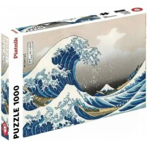 PUZZLE PIATNIK - K. HOKUSAI : LA VAGUE - 1000 PIECES
