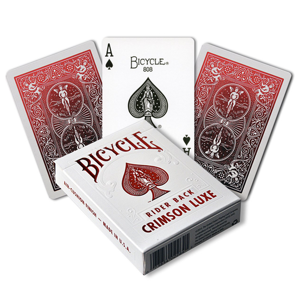 BICYCLE - RIDER BACK CRIMSON LUXE