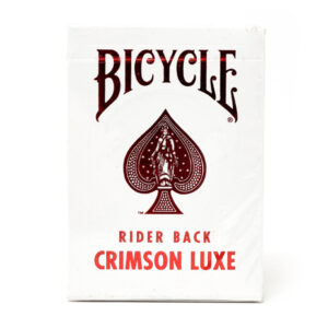 BICYCLE - RIDER BACK CRIMSON LUXE