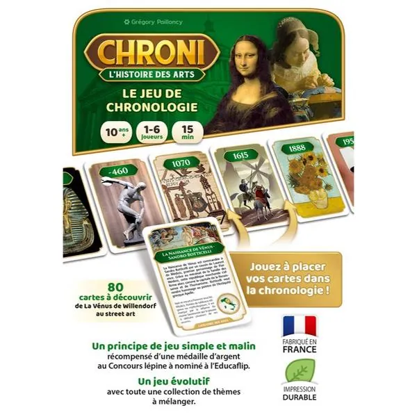 CHRONI - L'HISTOIRE DES ARTS (Édition 2024)