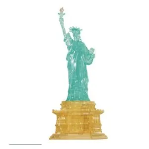 CRYSTAL PUZZLE 3D DELUXE : STATUE DE LA LIBERTE - 78 PIECES