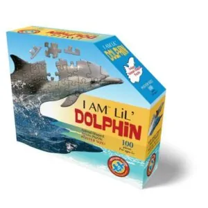 PUZZLE I AM - JEUNE DAUPHIN - 100 pièces