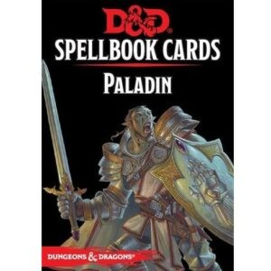 D&D 5 - CARTES DE SORTS PALADIN