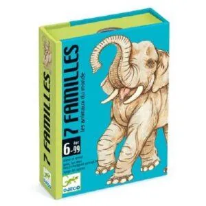 JEUX DE CARTE 7 FAMILLES ANIMAUX-DJECO