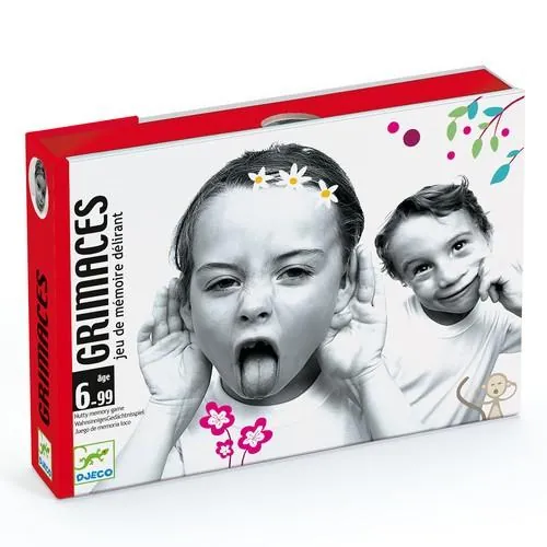 JEUX DE CARTE GRIMACES-DJECO