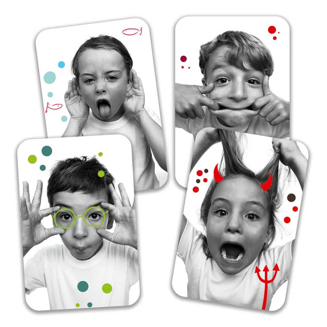 JEUX DE CARTE GRIMACES-DJECO – Image 2