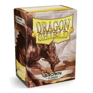 DRAGON SHIELD - STANDARD SLEEVES - BROWN