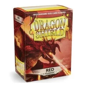 DRAGON SHIELD - STANDARD SLEEVES - RED