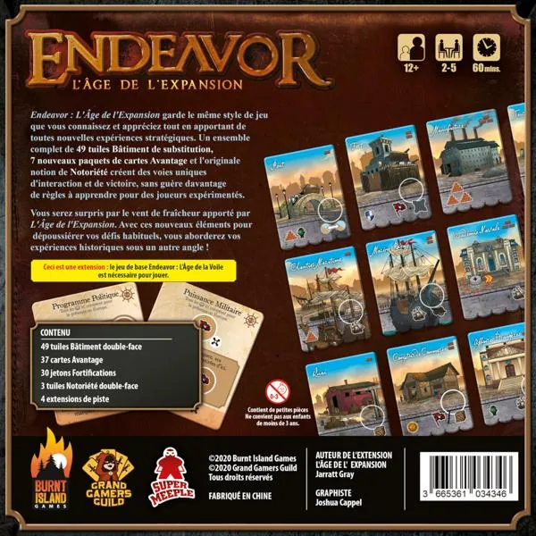 ENDEAVOR - L'AGE DE LA VOILE - L'AGE DE L'EXPANSION – Image 2