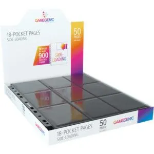 GG - 50 PAGES 18 POCKET SIDELOADING BLACK