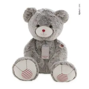 PELUCHE OURS PRESTIGE ROUGE KALOO