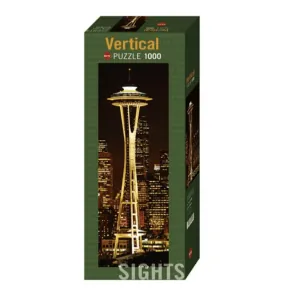 PUZZLE HEYE - Space Needle, Seattle - 1000 pièces