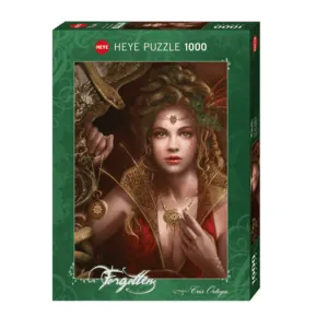 PUZZLE HEYE - C. ORTEGA : Bijoux dorés - 1000 pièces