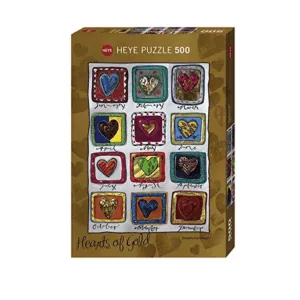 PUZZLE HEYE - S. STEINMAYER : "Year of Love" - 500 pièces