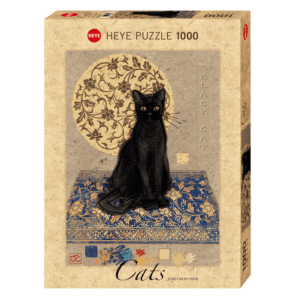 PUZZLE HEYE - J. CROWTHER : "Black cat" - 1000 pièces