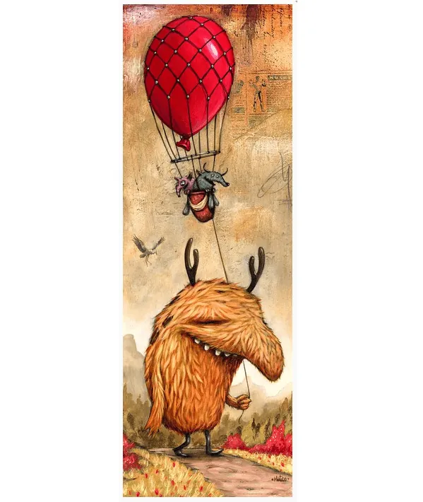 PUZZLE HEYE - M. DINEEN : Red Balloon - 1000 pièces