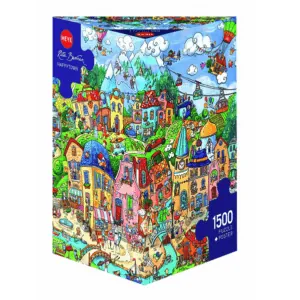 PUZZLE HEYE - R. BERMAN : Happytown - 1500 pièces