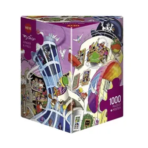 PUZZLE HEYE - R. J. Crisp : Ginger & Fred - 1000 pièces