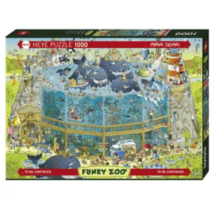 PUZZLE HEYE - M. DEGANO : Habitat aquatique - 1000 pièces
