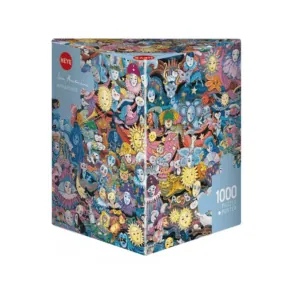 PUZZLE HEYE - S. HARTMANN : Mascarade - 1000 pièces