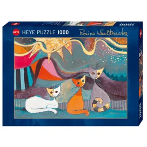PUZZLE HEYE - R. WACHTMEISTER : Ruban jaune - 1000 pièces