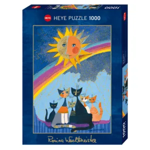 PUZZLE HEYE - R. WACHTMEISTER : Pluie dorée - 1000 pièces