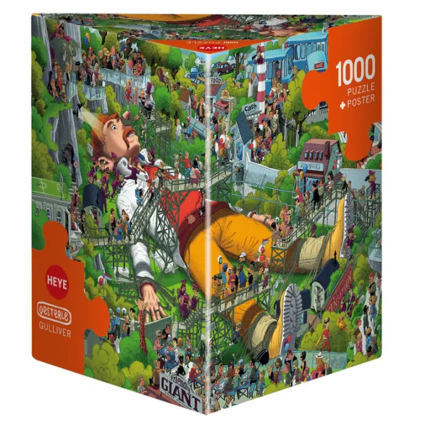 PUZZLE HEYE - OESTERLE : Gulliver - 1000 pièces