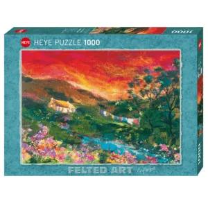 PUZZLE HEYE - M. MACKAY : Washing Line - 1000 pièces