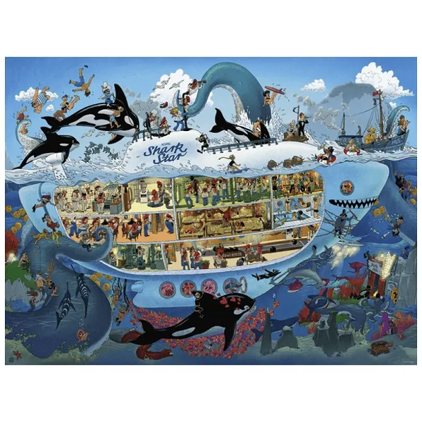 PUZZLE HEYE - OESTERLE : Submarine Fun - 1500 pièces