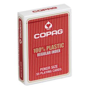 JEU DE 54 CARTES - COPAG 100% PLASTIC POKER
