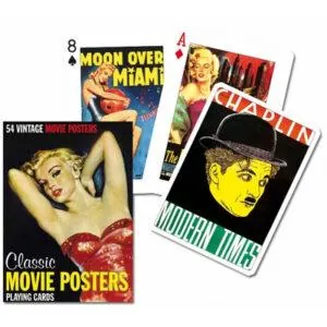 JEU DE CARTES CLASSIC MOVIE POSTER