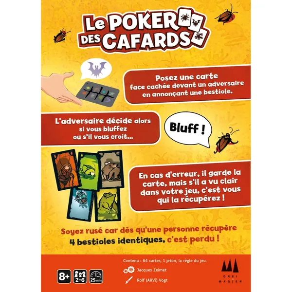 LE POKER DES CAFARDS-2026