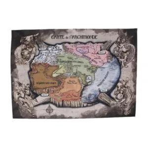 LES APPRENTIS SORCIERS - CARTE DU MONDE