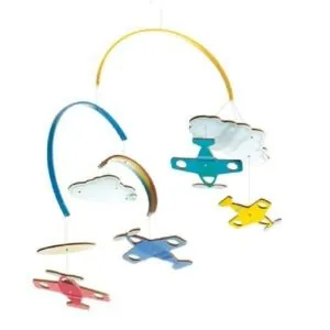 MOBILE BOIS AVIONS DJECO