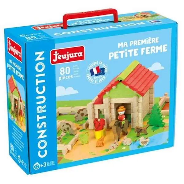 MA PREMIERE PETITE FERME EN BOIS - JEUJURA - 80 PIECES