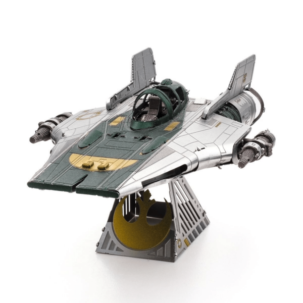 Metal Earth Star Wars – A-Wing de la Resistance – Maquette 3D en métal