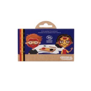 KIT MAQUILLAGE 3 COULEURS - NINJA ET SUPER HERO - NAMAKI