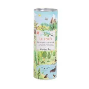 PUZZLE MOULIN ROTY - LE JARDIN DU MOULIN : LA FORET - 96 PIECES